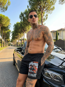 ROLLEMAN® | I Am From Holland | Zwemshort | Zwart
