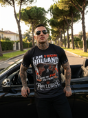 ROLLEMAN® | I Am From Holland | T-shirt | Zwart