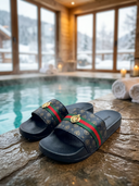 ROLLEMAN® Amalfi Slide | Luxe Dames Slippers | Monogram
