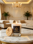 ROLLEMAN Black Amber — Bougie de Luxe