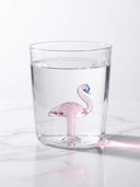 Flamingo Drinkglas met Dierenfiguur – 350 ml