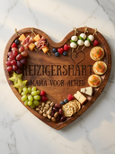 Acacia Hart — Fruitschaal- Decoratieschaal | Reizigershart Mama voor Altijd