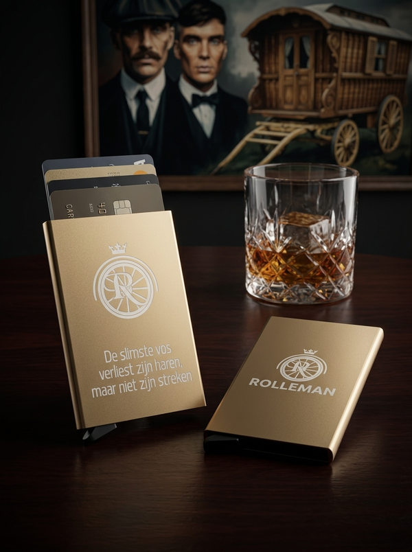 ROLLEMAN® Aluminium Pasjeshouder | De Slimste Vos | Limited Edition