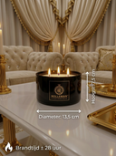 ROLLEMAN® Luxury Scented Candle | 3-Wick | Bougie Parfumée | Limited Edition
