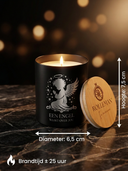 ROLLEMAN® Scented Candle | In Memoriam | An Angel Watches Over You | Vanilla