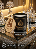 ROLLEMAN® Scented Candle | Faith • Hope • Love | Vanilla | 7.5 x 6.5 cm