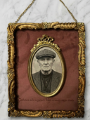 Barock-Gedenkbilderrahmen | Geboren als Reisender — Luxus-Edition | ROLLEMAN®