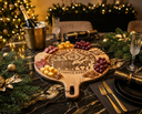 ROLLEMAN® Borrelplank | Kwante Kerst Edition | Mangohout | Handmade