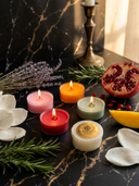 ROLLEMAN® Maxi Theelicht Lumière de France – 5 Exclusieve Geuren