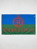 ROLLEMAN® Nautische Vlag | Zijvlag | 67 x 39 cm