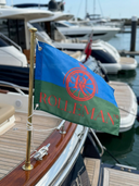 ROLLEMAN® Nautische Zijvlag | 67 x 39 cm