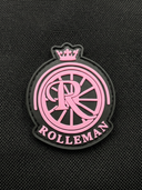 Rosita Two-Piece Tracksuit for Women - Black with Pink Stripes