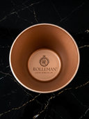ROLLEMAN® Glazen Theelichthouder | Amber | XL + Geur Theelicht Calming Oudh