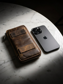 ROLLEMAN® Leren Telefoonhoes | Blinders Edition | Aan de Riem | 18 × 9 cm
