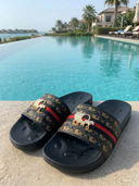 VERA Queen Gypsy | ROLLEMAN® | Gold Wagon Slipper | Black Edition