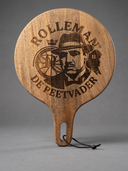 ROLLEMAN® Borrelplank | De Peetvader | Mangohout | Handmade