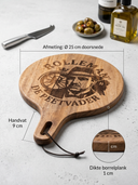 ROLLEMAN® Borrelplank | De Peetvader | Mangohout | Handmade