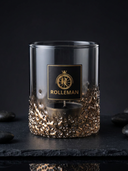 ROLLEMAN® Kaarsglas | Smoke Brons | Signature Edition | Ø 8 cm