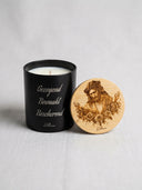 ROLLEMAN® Geurkaars | Gezegend • Bewaakt • Beschermd | Vanille | 7,5 x 6,5 cm