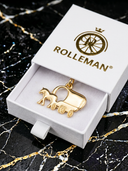 ROLLEMAN® Gypsy Wagon | Gold Plated Hanger | Exclusief Cadeau
