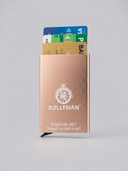 ROLLEMAN® Aluminium Pasjeshouder | Bad Boy Editie | Goud