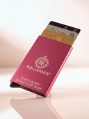 ROLLEMAN® Aluminium Pasjeshouder | Bad Girl Editie | Roze