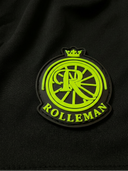 Bronisław - ROLLEMAN® Sport Short Zwart/Neon Geel (Matching Polo Beschikbaar)