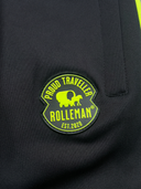 Valeriu Tweedelig Trainingspak Heren - Zwart met Neon geel