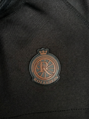 Iza Two-Piece Tracksuit for Women - Black with Brown Stripes