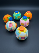 ROLLEMAN® Fidget Spinner Bal — 3-Pack Mix | Surprise Kleuren | Stressbal