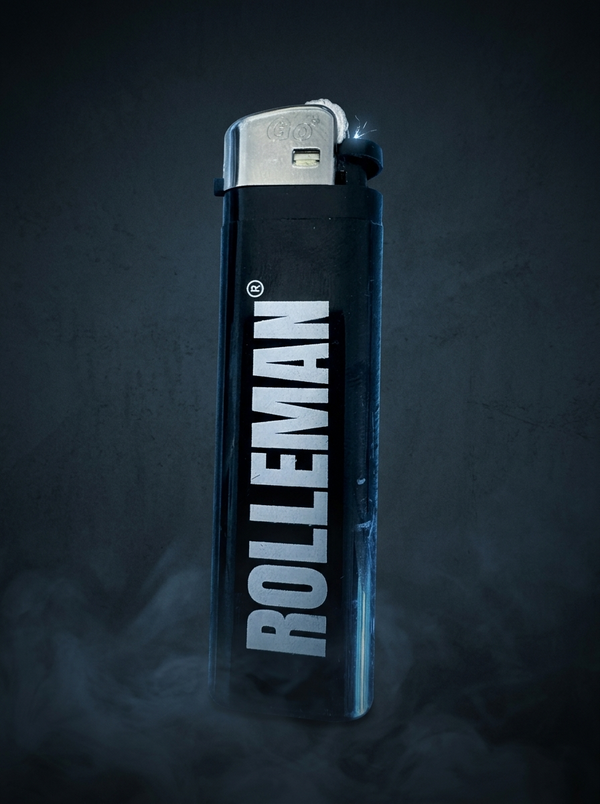 ROLLEMAN® Aansteker | Block Black & White — Voor de Echte ROLLEMAN