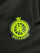 Bojan Two-Piece Tracksuit Men - Black with Neon Yellow