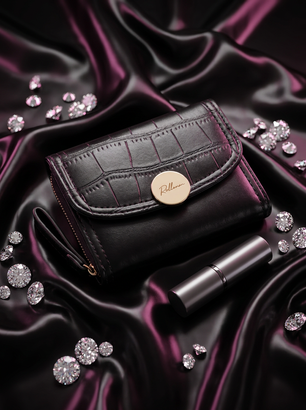 ROLLEMAN Trailer Trash Princess | Dames Portemonnee | Zwart