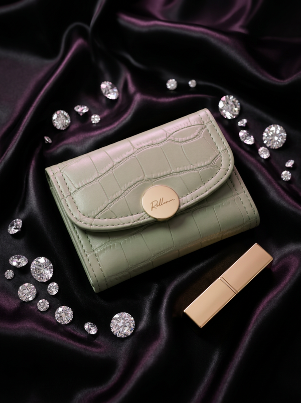 ROLLEMAN Trailer Trash Princess | Dames Portemonnee | Sage Groen