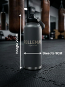 ROLLEMAN® Fighting Club XXL RVS Sportfles 1100 ml – Grijs