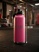 ROLLEMAN® Fighting Club XXL RVS Sportfles 1100 ml – Roze