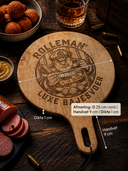 ROLLEMAN® Snack Board | Luxury Jail Food Edition | Mango Wood | Handmade