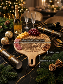 ROLLEMAN® Snack Board | Kwante Christmas Edition | Mango wood | Handmade