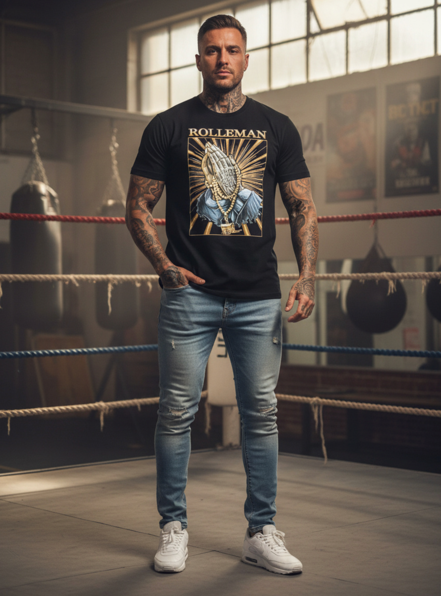 Prayers of the Cartel T-shirt - Biddende Handen - Gypsywagon Ketting ...