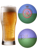 ROLLEMAN® Bierke - Groen/Blauw Iconisch Wiel Logo (100 stuks)