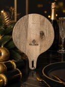 ROLLEMAN® Borrelplank | Kwante Kerst Edition | Mangohout | Handmade