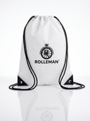 ROLLEMAN® Rugzak White – Wit/Zwart