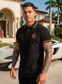 Fernandez Korte Mouw Polo Shirt voor Heren