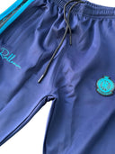 ROLLEMAN Hector Trainingsbroek – Donkerblauw / Turquoise