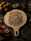 ROLLEMAN® Borrelplank | Luxe Bajesvoer Edition | Mangohout | Handmade