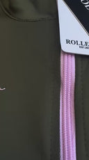 ROLLEMAN® — Leila | Women's Training Jacket | Army Green & Baby Pink