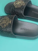 Marisol Luxury Slipper: Radiant Rhinestones for a Glamorous Style
