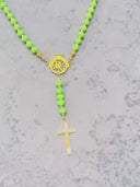 Saint of Silence | Pink Rosaries