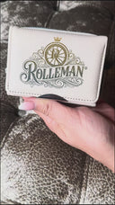 ROLLEMAN® Trailer Trash Princess Portemonnee — Cream