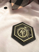 Lorenzo Wit Korte Mouw Polo Shirt voor Heren
